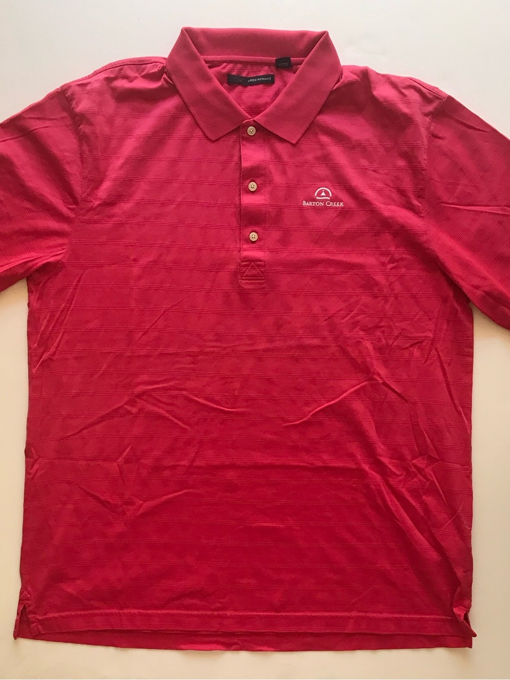 Greg Norman Polo Shirt Barton Creek XL Vintage